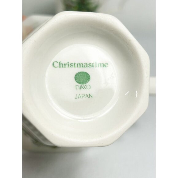 Set of 3 Vintage Nikko Christmastime Porcelain China Cups - Picture 6 of 7